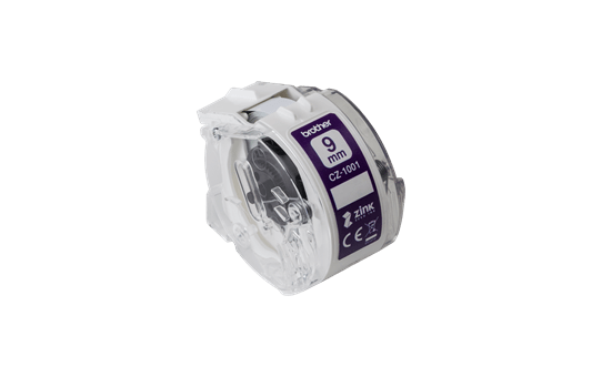 Genuine Brother CZ-1001 full colour continuous label roll, 9mm wide 2