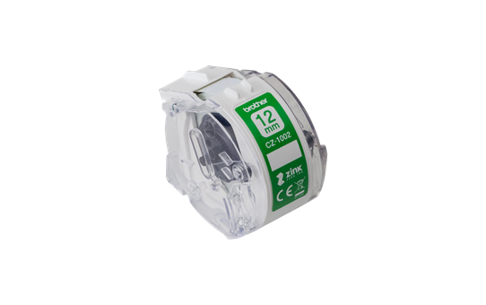 Genuine Brother CZ-1002 full colour continuous label roll, 12mm wide 2