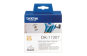 Оригинална лента с етикети Brother DK-11207 за маркиране на CD/DVD, диаметър 58mm 2