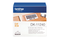 Brother DK-11240 Einzeletiketten – schwarz auf weiß