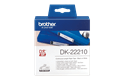Genuine Brother DK-22210 Labelling Tape – Black on White, 29mm wide 2