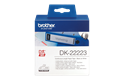 Brother DK22223: оригинальная кассета с непрерывной бумажной лентой для печати наклеек черным на белом фоне, ширина: 50 мм.