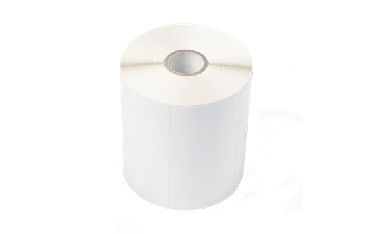Rouleau d'étiquettes blanches découpées non couchées à transfert thermique BUS-1J150102-121 (Boîte avec 6 rouleaux)