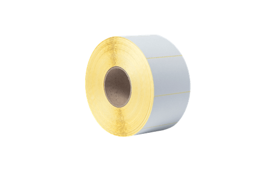 Uncoated Thermal Transfer Die-Cut White Label Roll BUS-1J074102-203 (Box of 4) 3