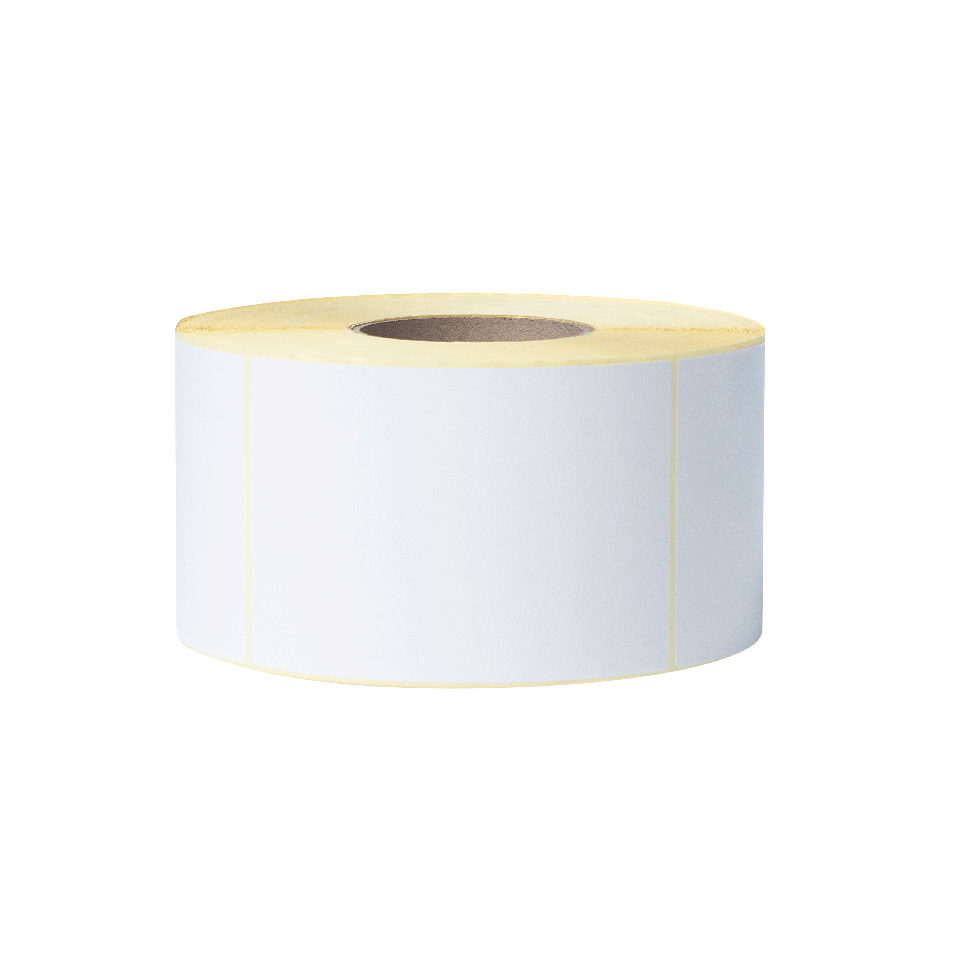 BUS1J150102203 white label roll transparent background - front