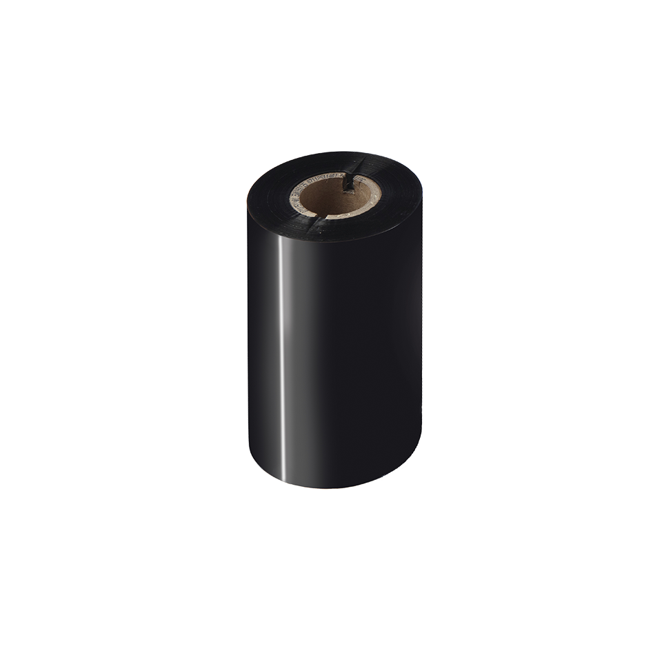 Black thermal transfer ribbon roll