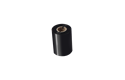 BSP-1D300-080 - Ruban encreur noir en cire / résine premium à transfert thermique 2