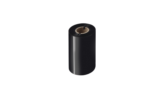 Standarta vaska/sveķu (wax/resin) termo pārneses melna tintes lente BSS-1D300-110