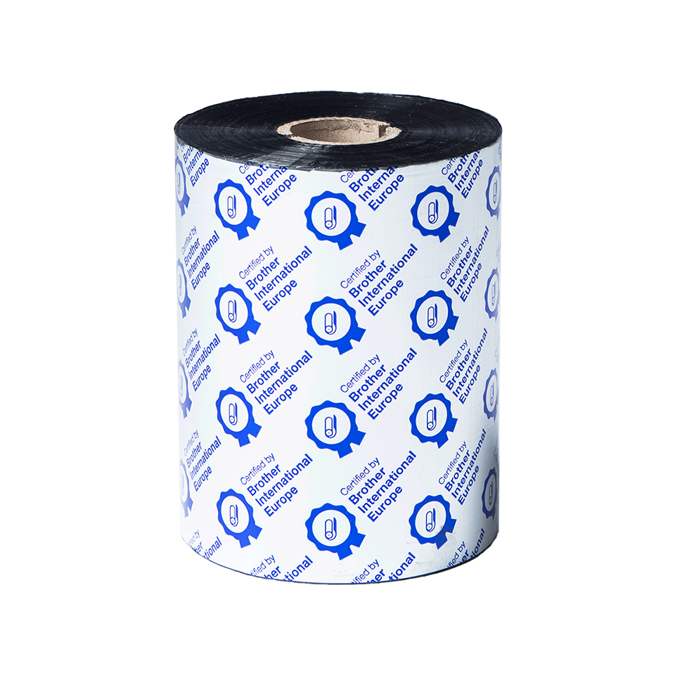 BSP-1D600-110 - Premium Wax/Resin Thermal Transfer Black Ink Ribbon
