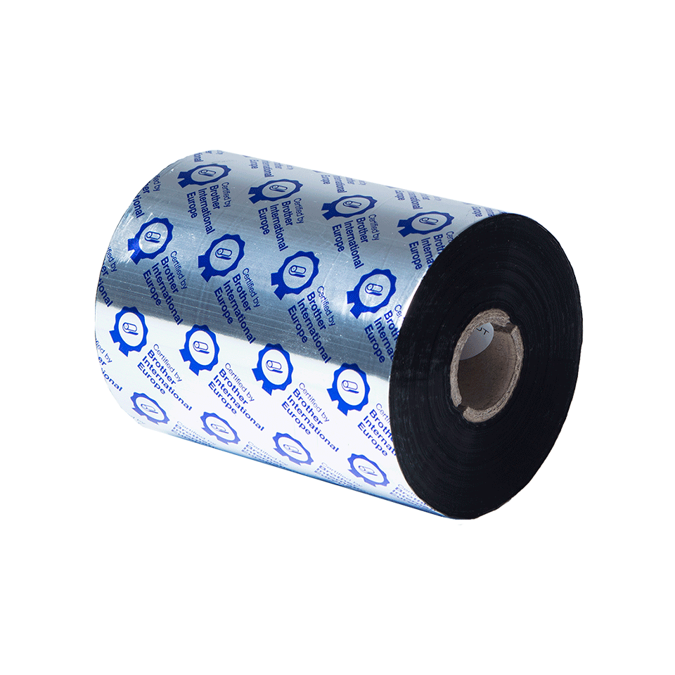 BSP-1D600-110 - Premium Wax/Resin Thermal Transfer Black Ink Ribbon 3