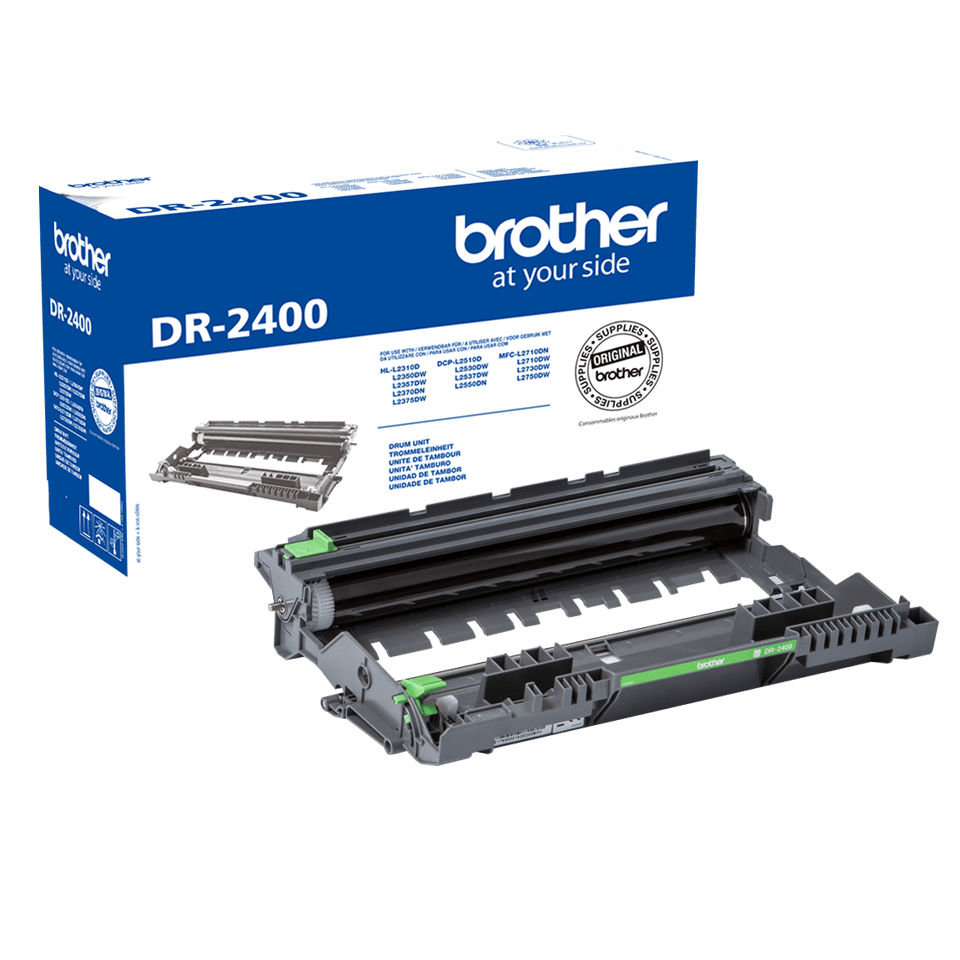 2 NOIRE CARTOUCHES de toner pour Brother DCP-L2510D, DCP-L2530DW