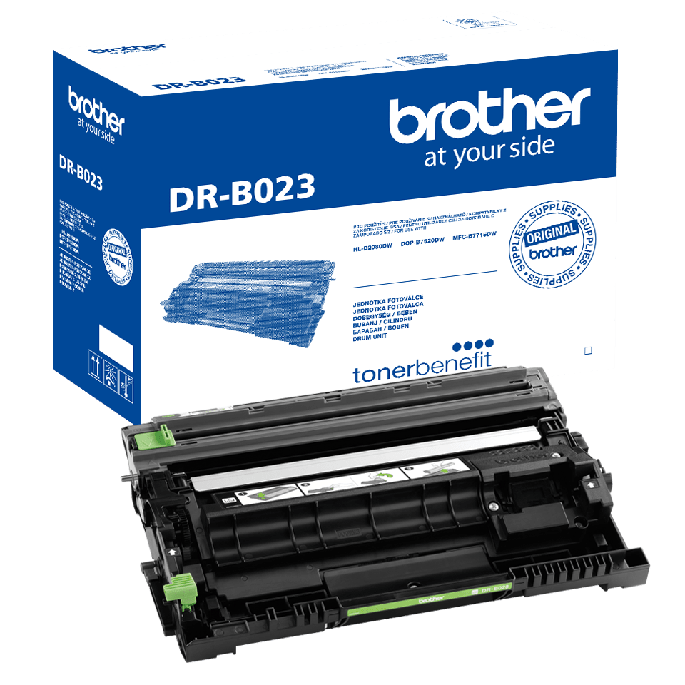 Brother tonerbenefit DR023 drum unit with box