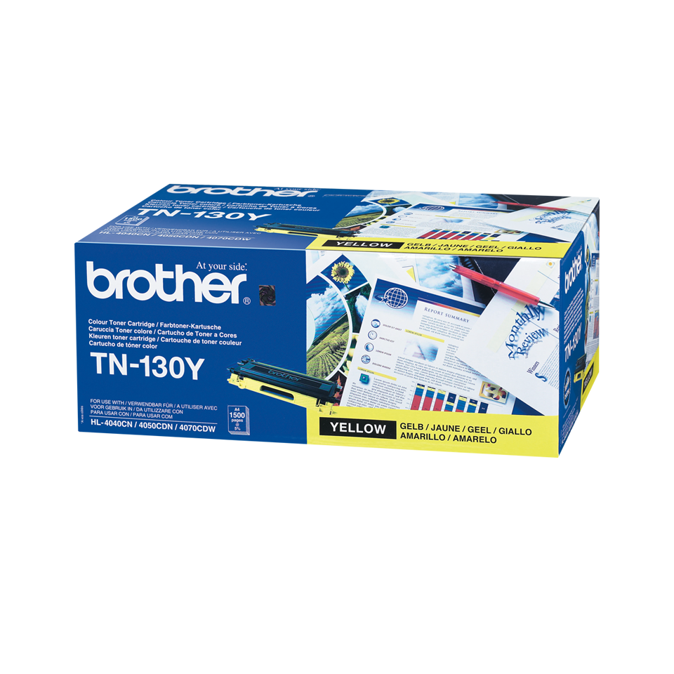 Originalni Brother TN-130Y toner, žuti 2