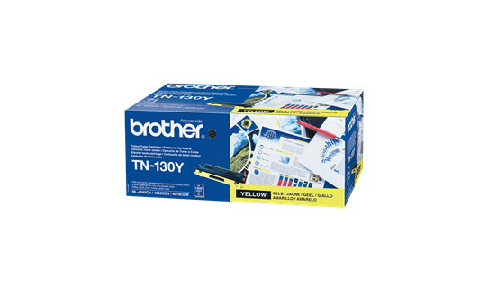 Brotherin alkuperäinen TN130Y-laservärikasetti – Keltainen 2