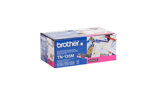 Genuine Brother TN-135M High Yield Toner Cartridge – Magenta 