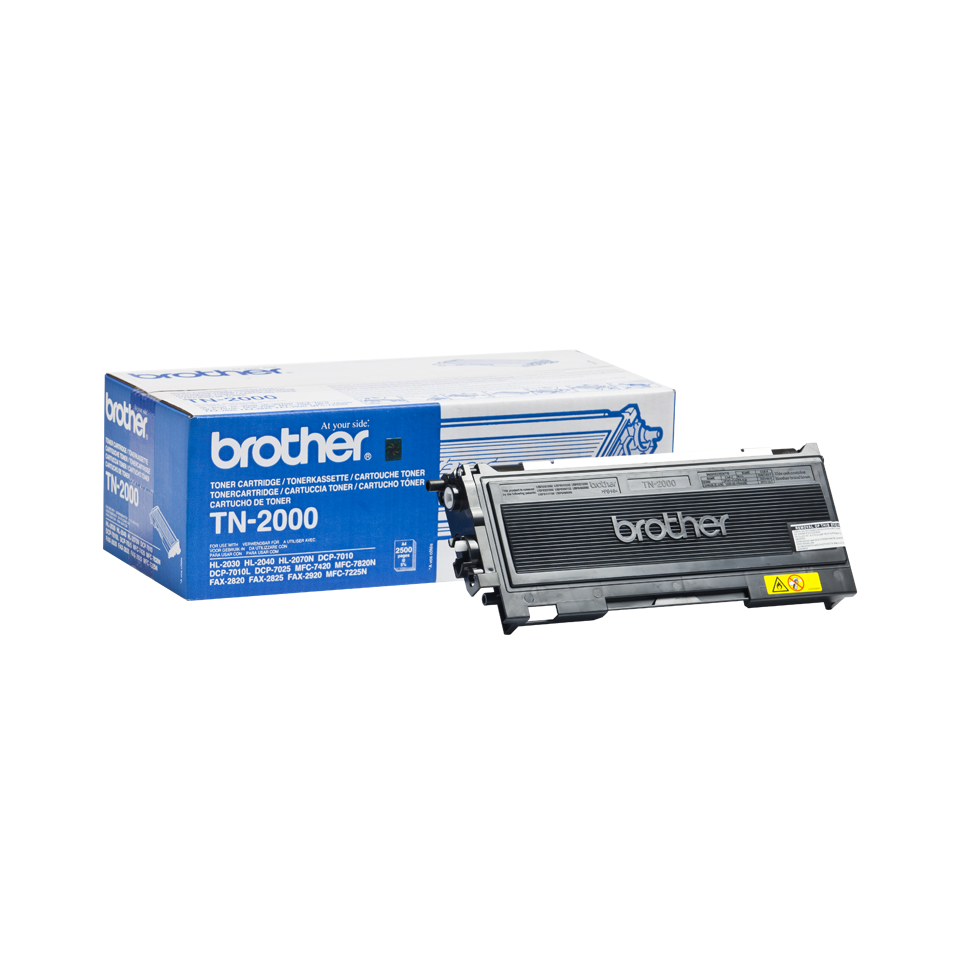 padle censur Bore TN2000 | Original sort toner | Brother