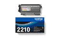 Oriģināla Brother TN-2210 tonera kasetne – melna 3