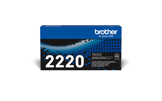 Genuine Brother TN-2220 High Yield Toner Cartridge – Black 