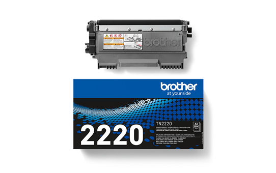 Brother TN2220 original høykapasitet toner sort 3