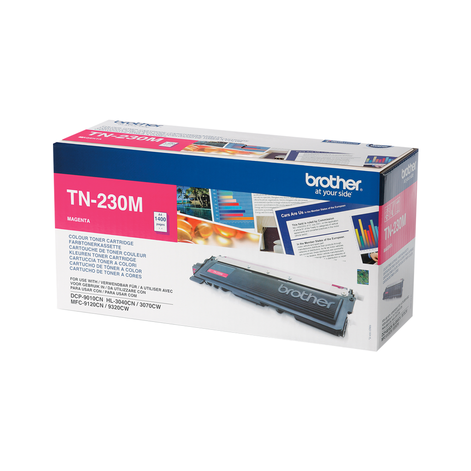Brother TN230M toner magenta - rendement standard 2