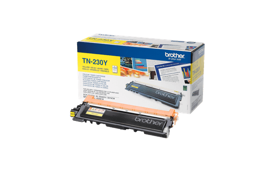 Brotherin alkuperäinen TN230Y-laservärikasetti – Keltainen