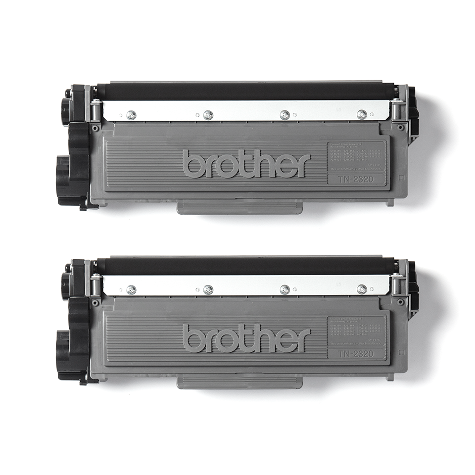 Genuine Brother TN2320TWIN High Yield Toner Cartridge Twin Pack - Black 2