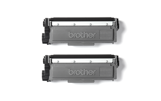 Genuine Brother TN2320TWIN high yield toner cartridge twin pack – Black 2