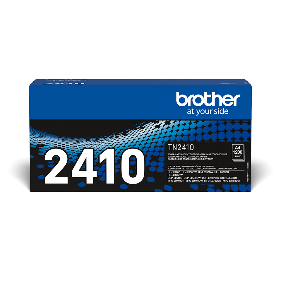 Brother TN2410 original toner sort i eske
