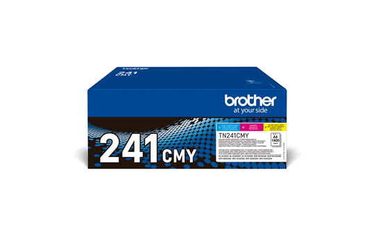 Genuine Brother TN241CMY Toner Cartridge Value Pack
