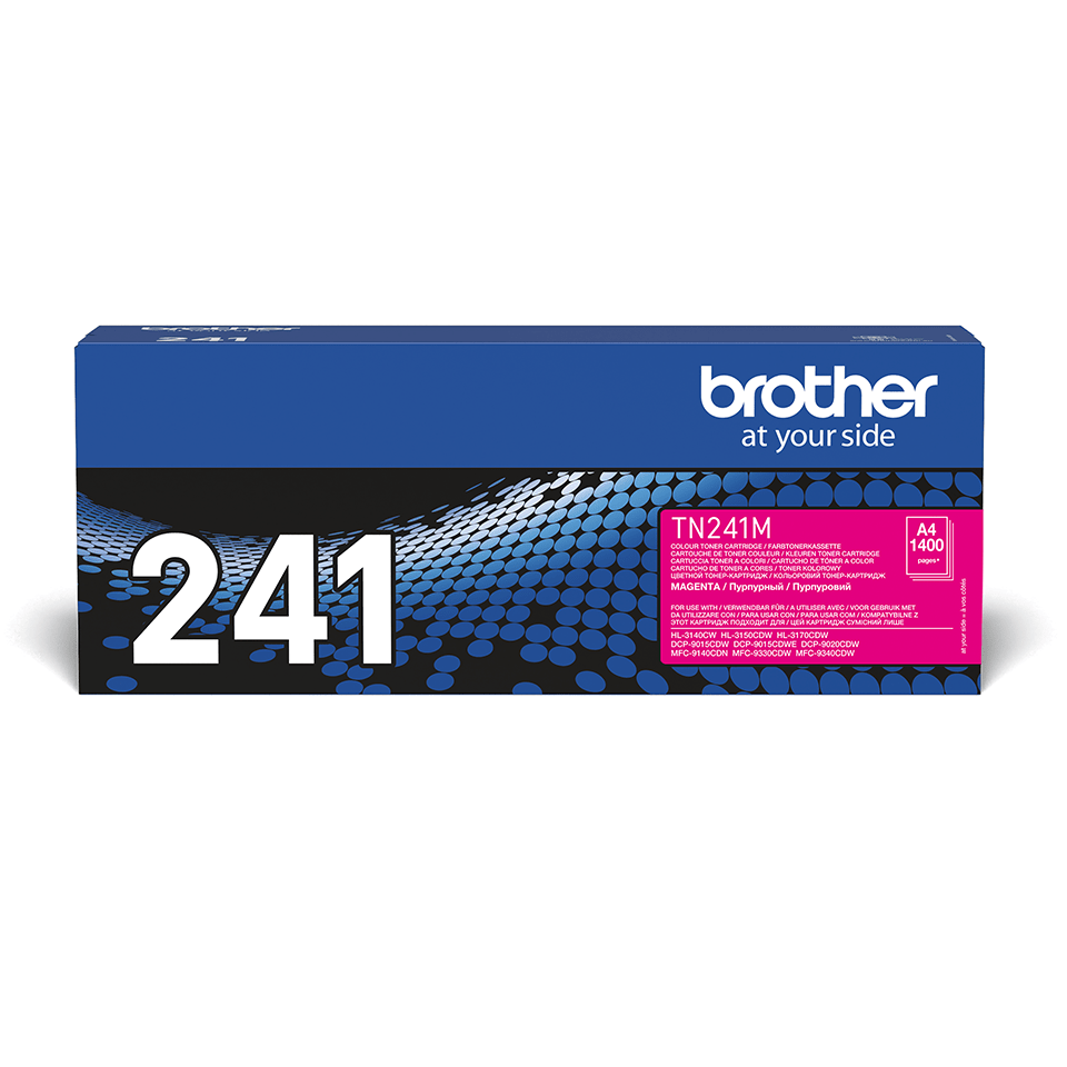 TN241M Brother genuine toner cartridge pack front image