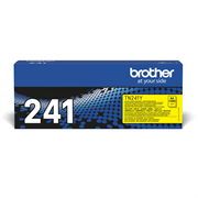 TN241Y Brother genuine toner cartridge pack front image