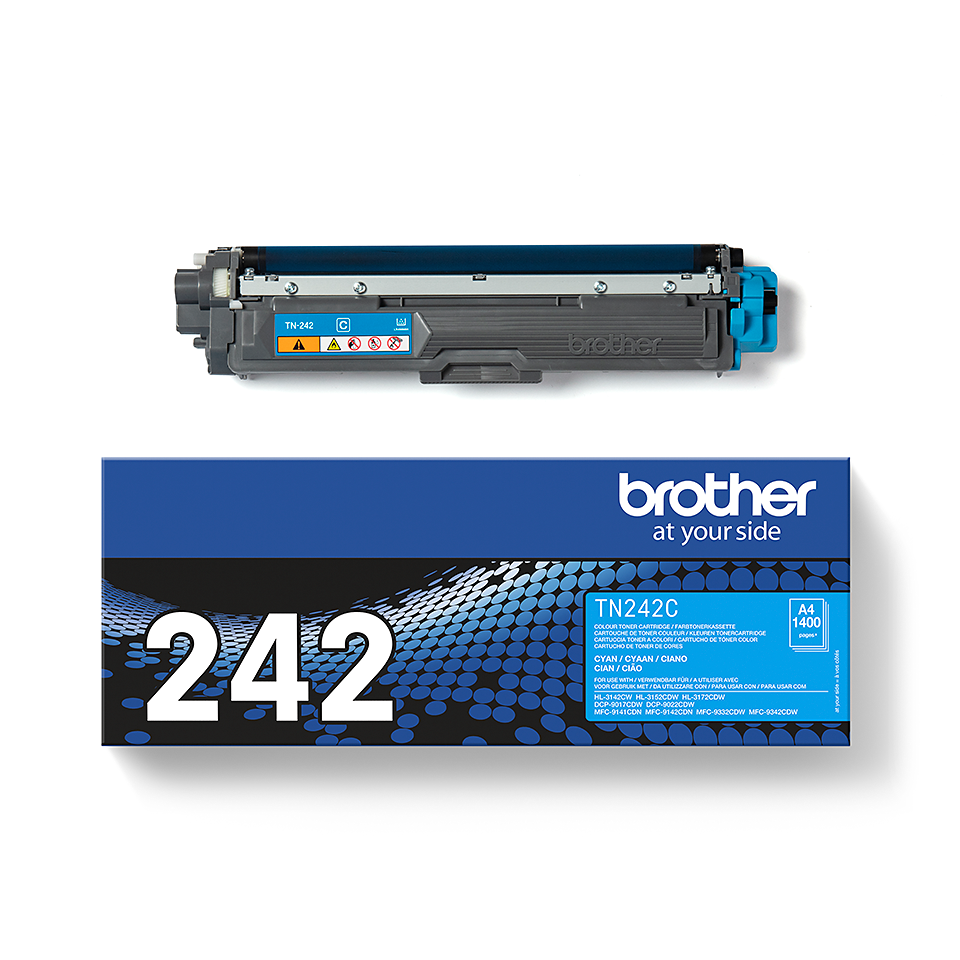 Brother TN-242C Tonerkartusche – Cyan 3