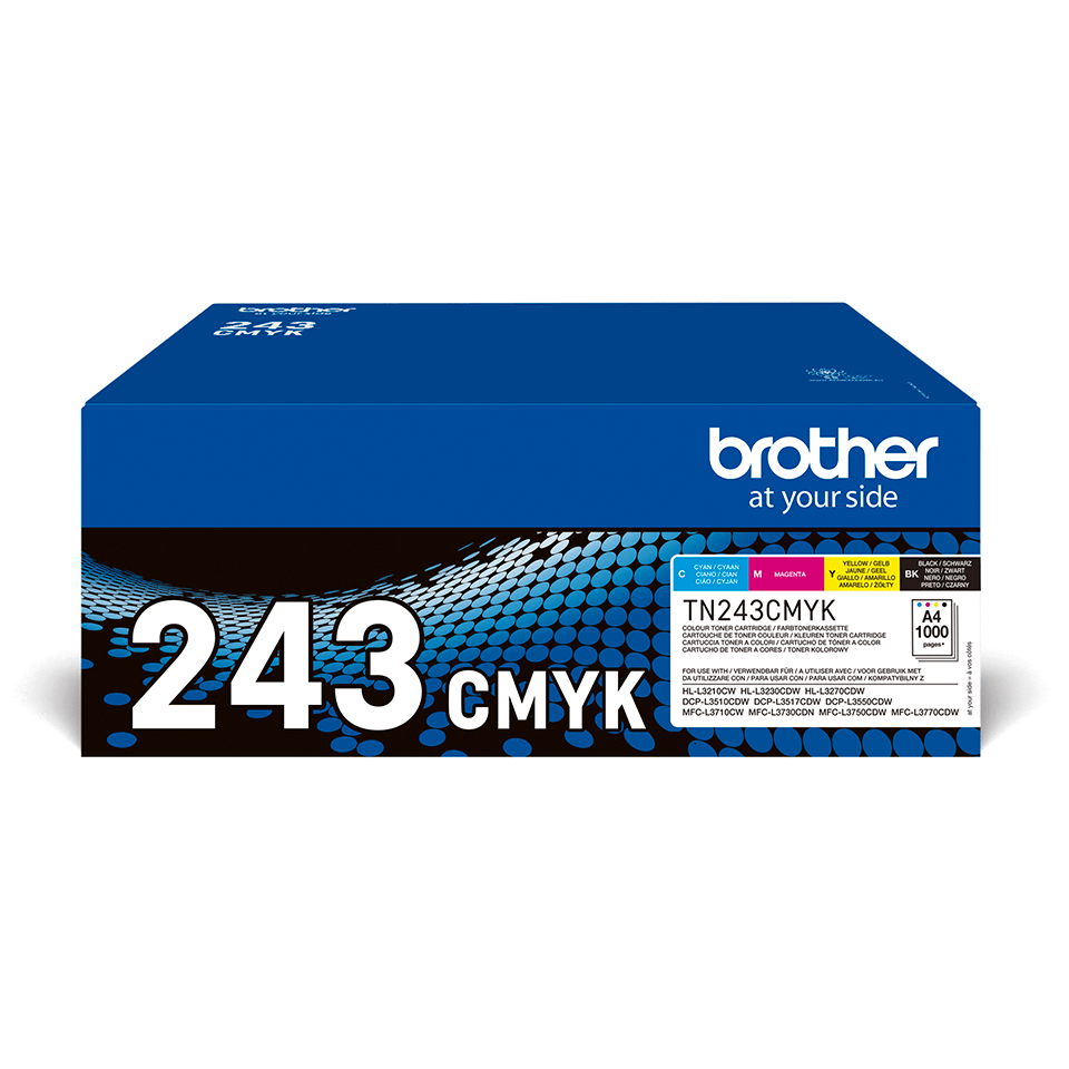 Compatible Brother TN-243 CMYK Multipack Toner Cartridges