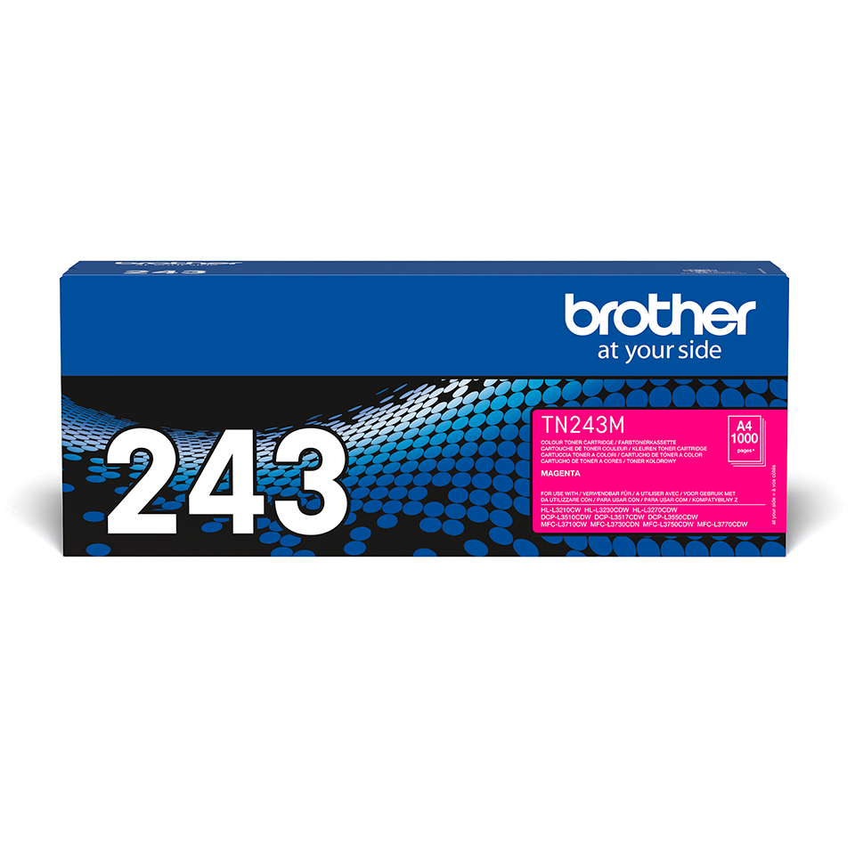 TN-243M - oryginalny toner magenta firmy Brother