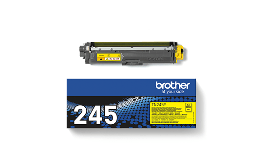 Brotherin alkuperäinen TN245Y-laservärikasetti – Keltainen 3