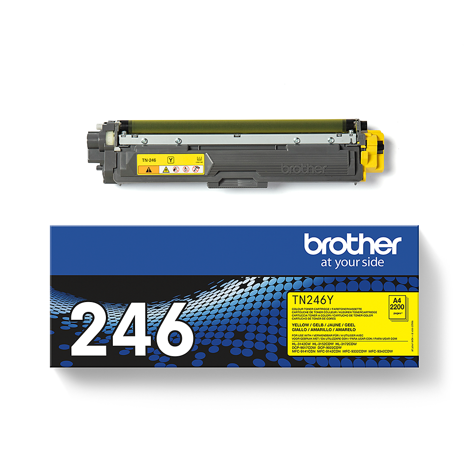 Brother TN-246Y Tonerkartusche – Gelb 3