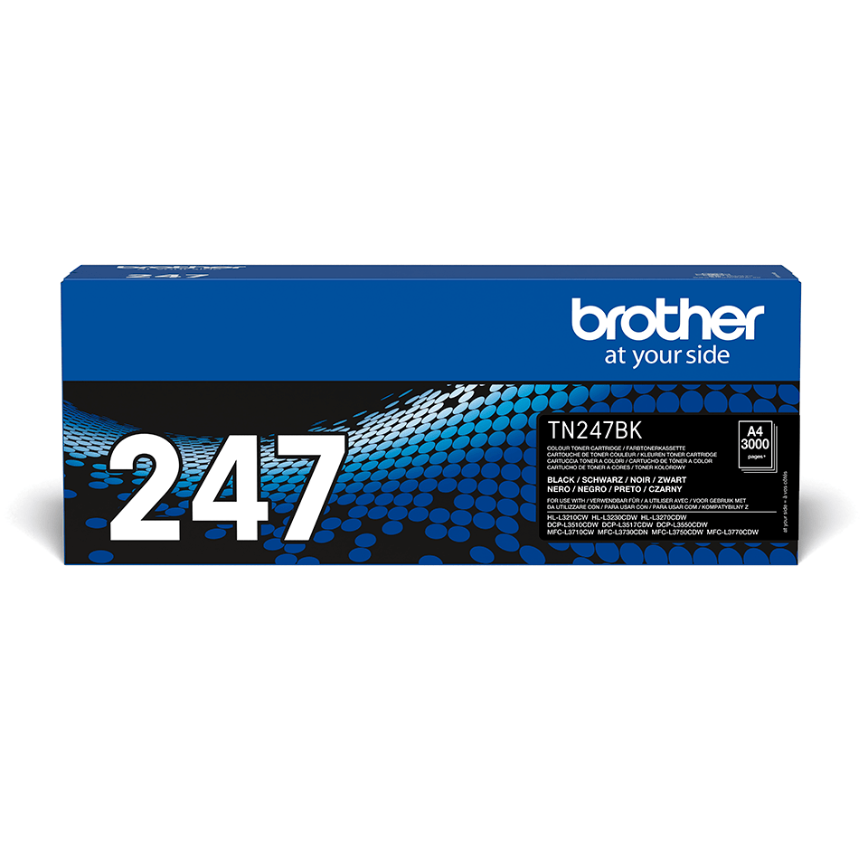 Brother Pack TN247 TN247CMYK - Pack 4 Cartouches Originales Brother Toner  TN247BKCMY capacité 3000 & 3 x 2300 pages origine
