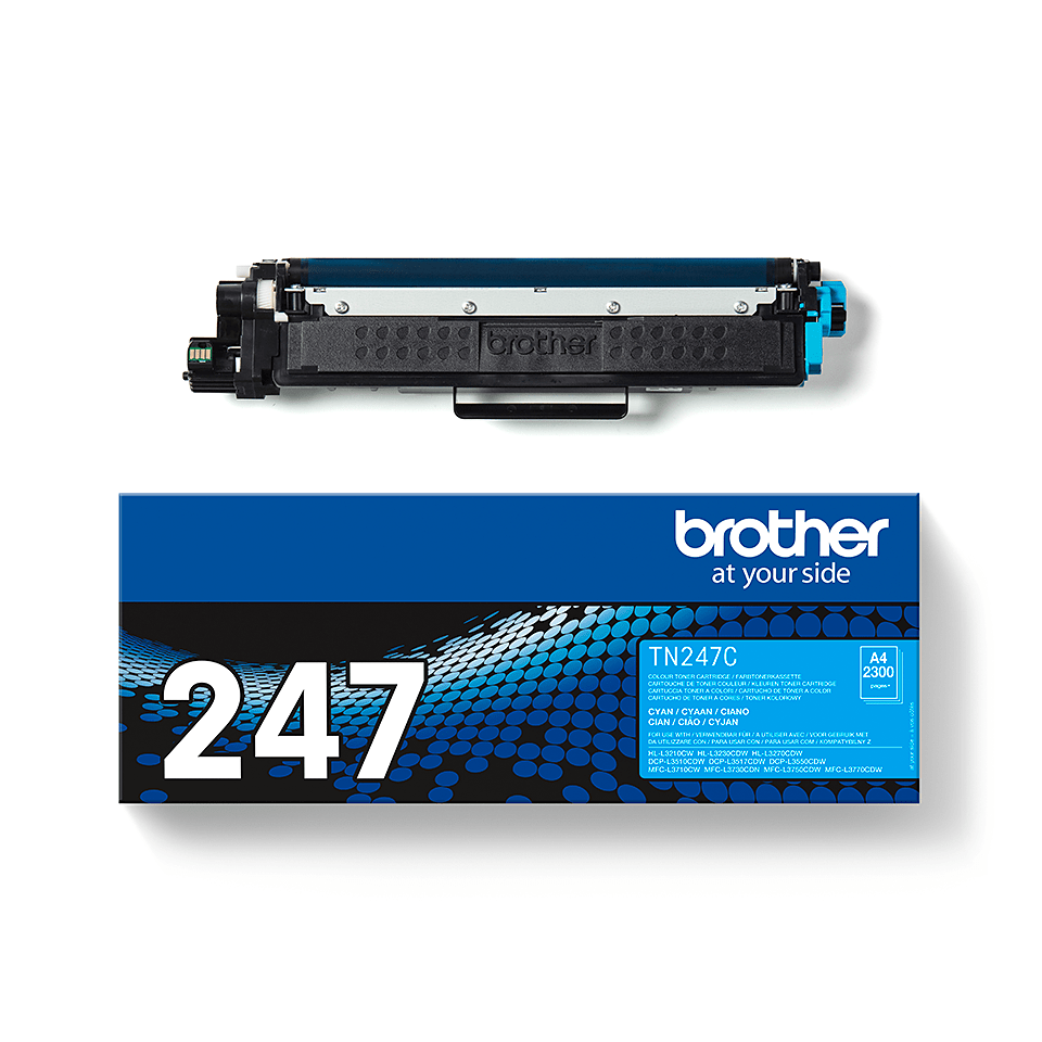 Compatible Cyan High Yield Toner Cartridge for use in Brother MFC-L3750CDW