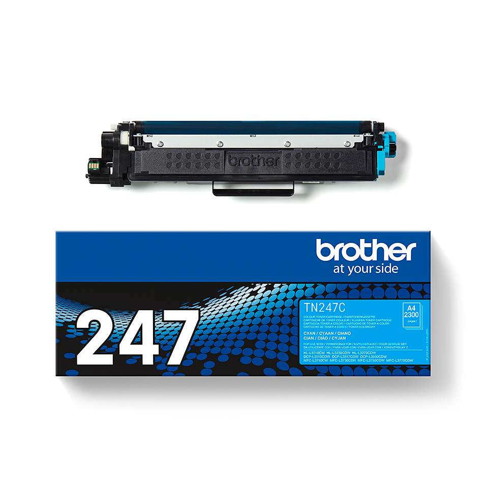 Genuine Brother TN-247C Toner Cartridge - Cyan 3