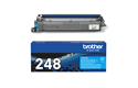Originali Brother TN-248C žalsvai mėlyno tonerio kasetė 6
