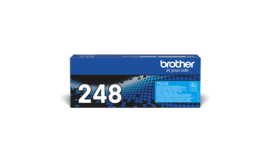 Oriģināla Brother TN-248C tonera kasetne - ciāna