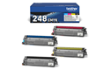 Оригинални касети с тонер Brother TN-248VAL – комплект 3