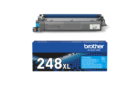 Eredeti Brother TN-248XLC nagy kapacitású tintapatron – ciánkék 5