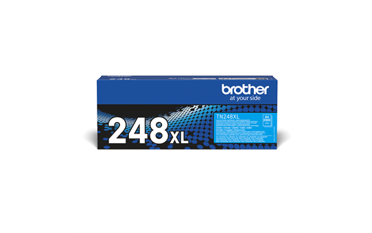 Оригинална тонер касета с голям капацитет Brother TN-248XLC – Синьо