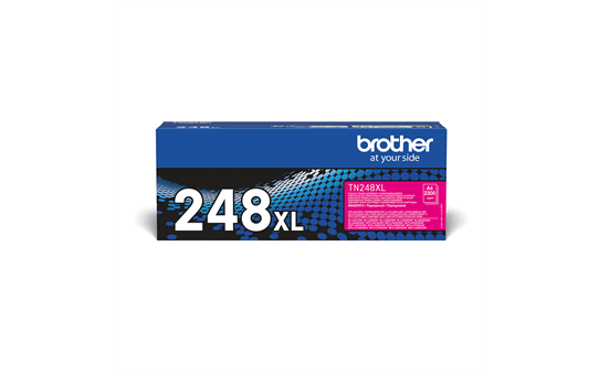 Original Brother TN248XLM XL høykapasitet toner – magenta