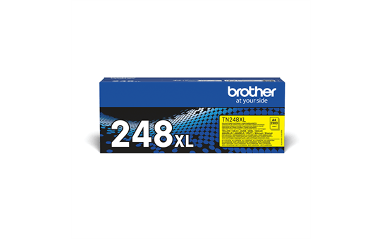 Genuine Brother TN-248XLY High Yield Toner Cartridge – Yellow