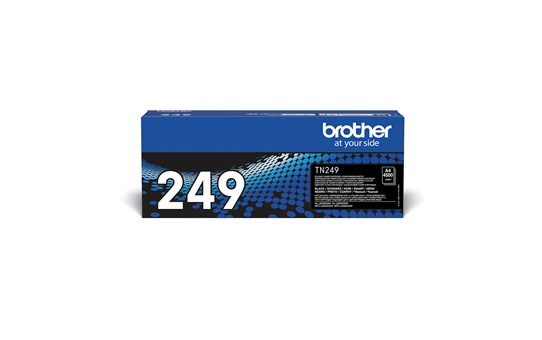 Genuine Brother TN-249BK Super High Yield Toner Cartridge – Black