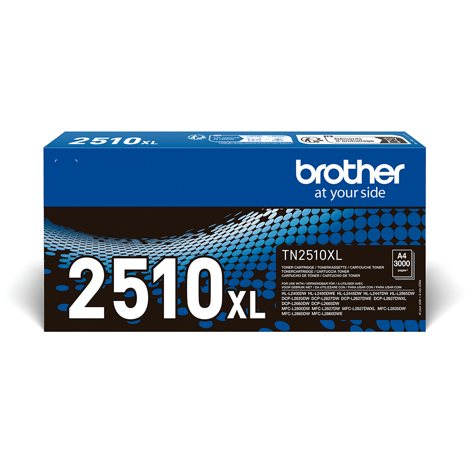 Brother original TN2510XL sort XL høykapasitet toner i eske