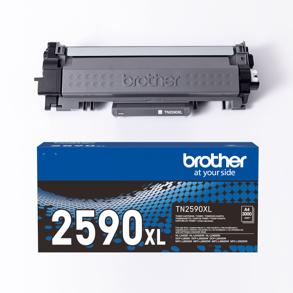 Originalni Brother TN2590XL toner velike kapacitete – črni 3