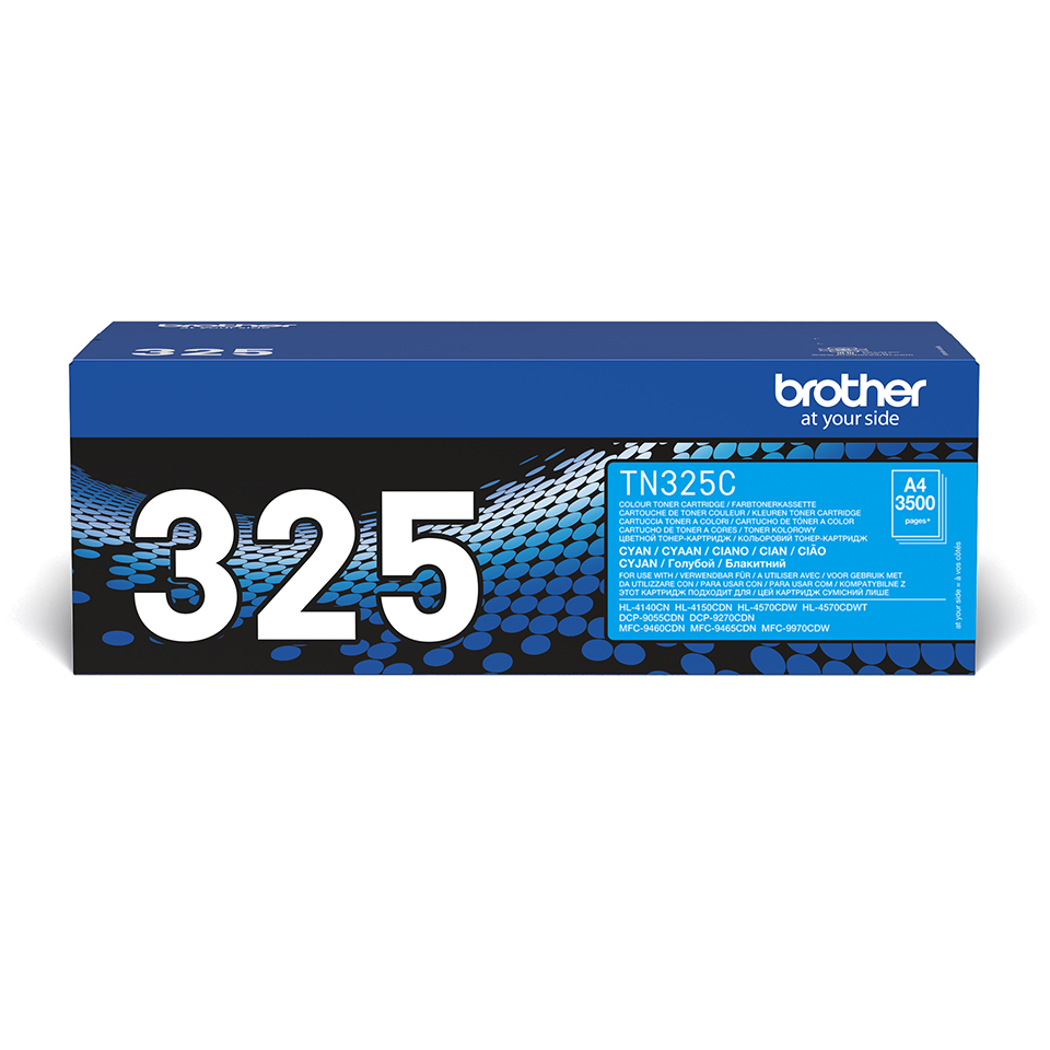 Genuine Brother TN325C Toner Cartridge Cyan